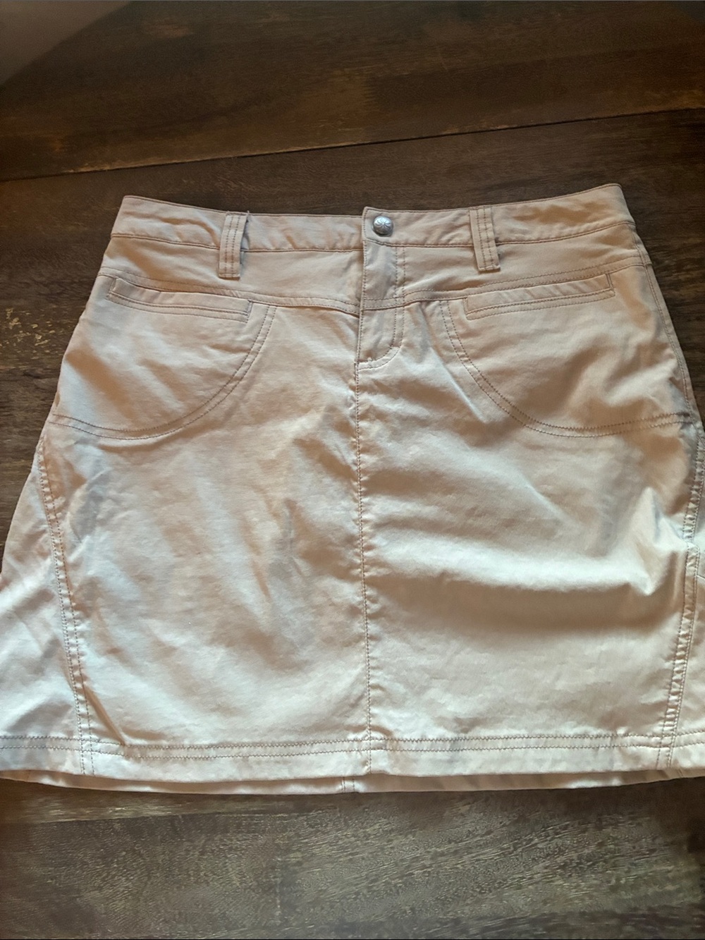 Athleta Cream Casual Skort